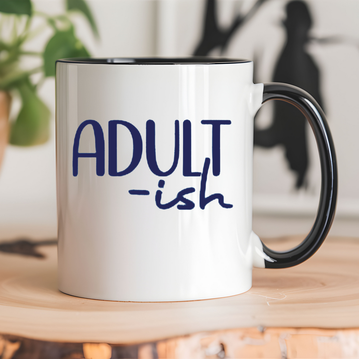 Adult-ish Funny Quote Vinyl Decal
