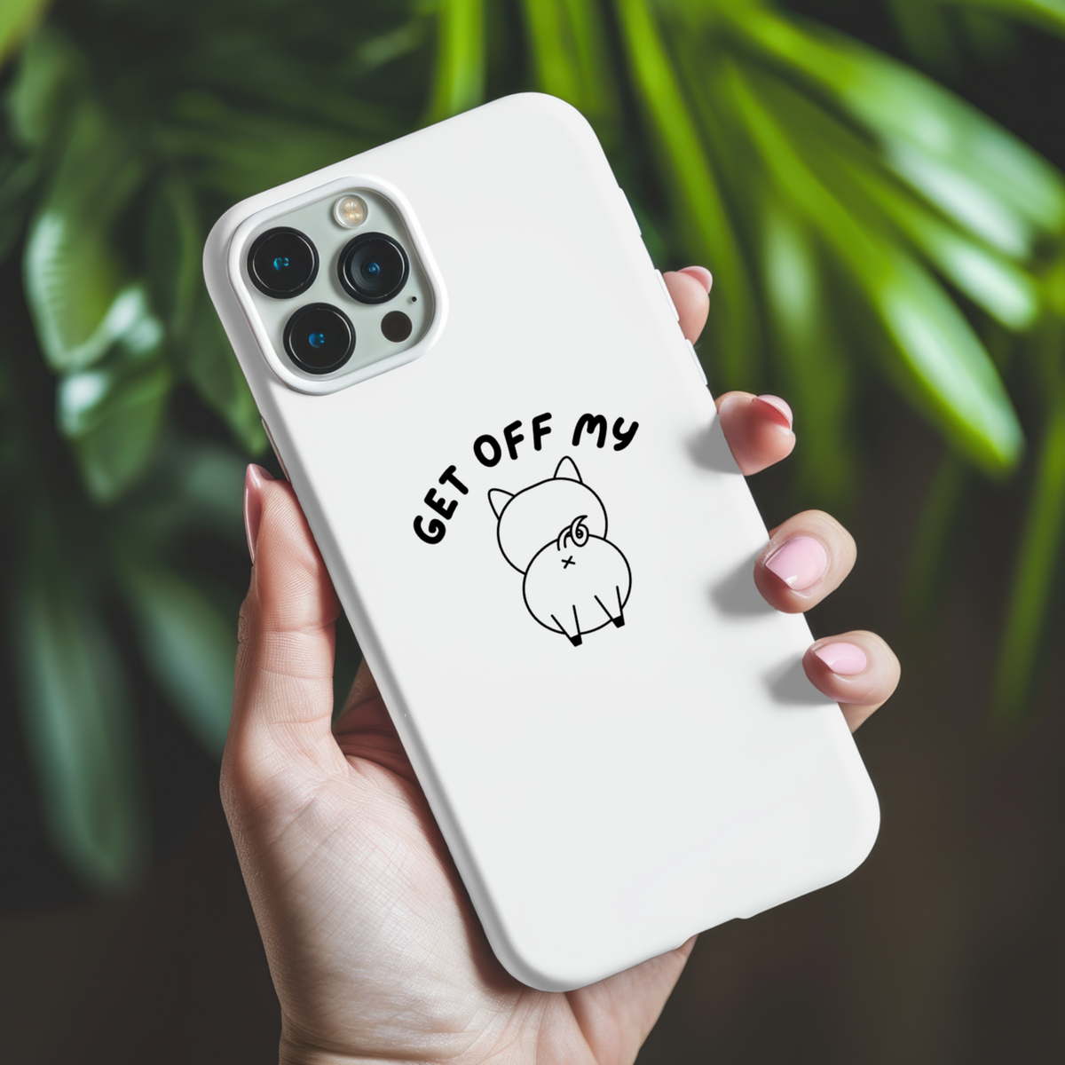 Get Off My Ass - Pig Vinyl Sticker Decal