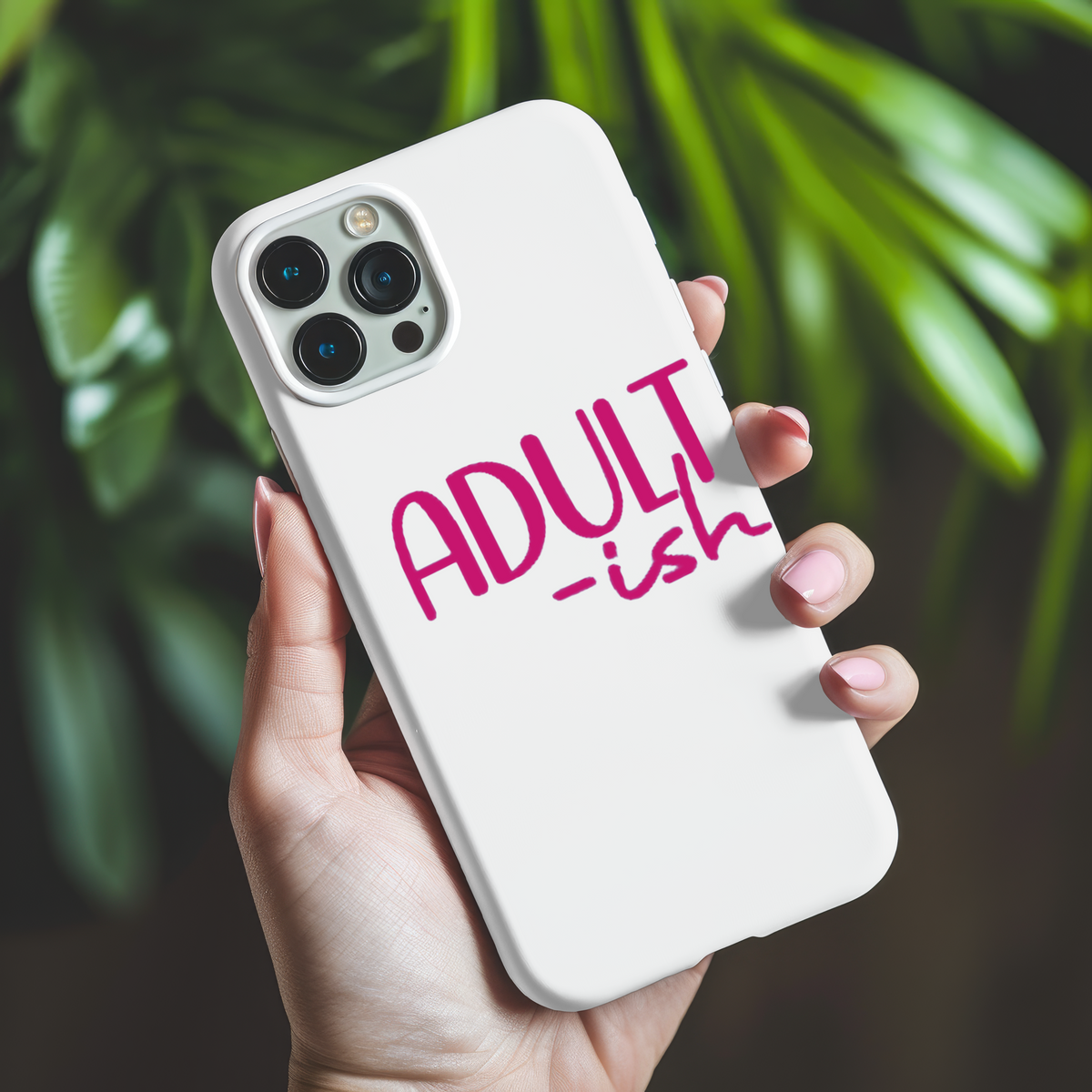 Adult-ish Funny Quote Vinyl Decal