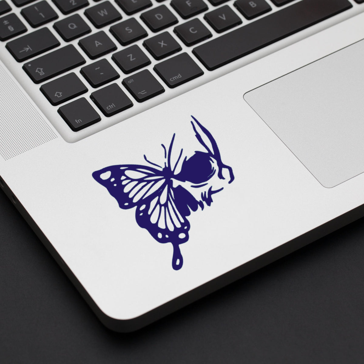 Butterfly & Skull Vinyl Decal, Decal for Car Windows, Trucks, Laptop, Phone, Water Bottle, Mug, Tumblers, Wall Art, Journals, Notebooks