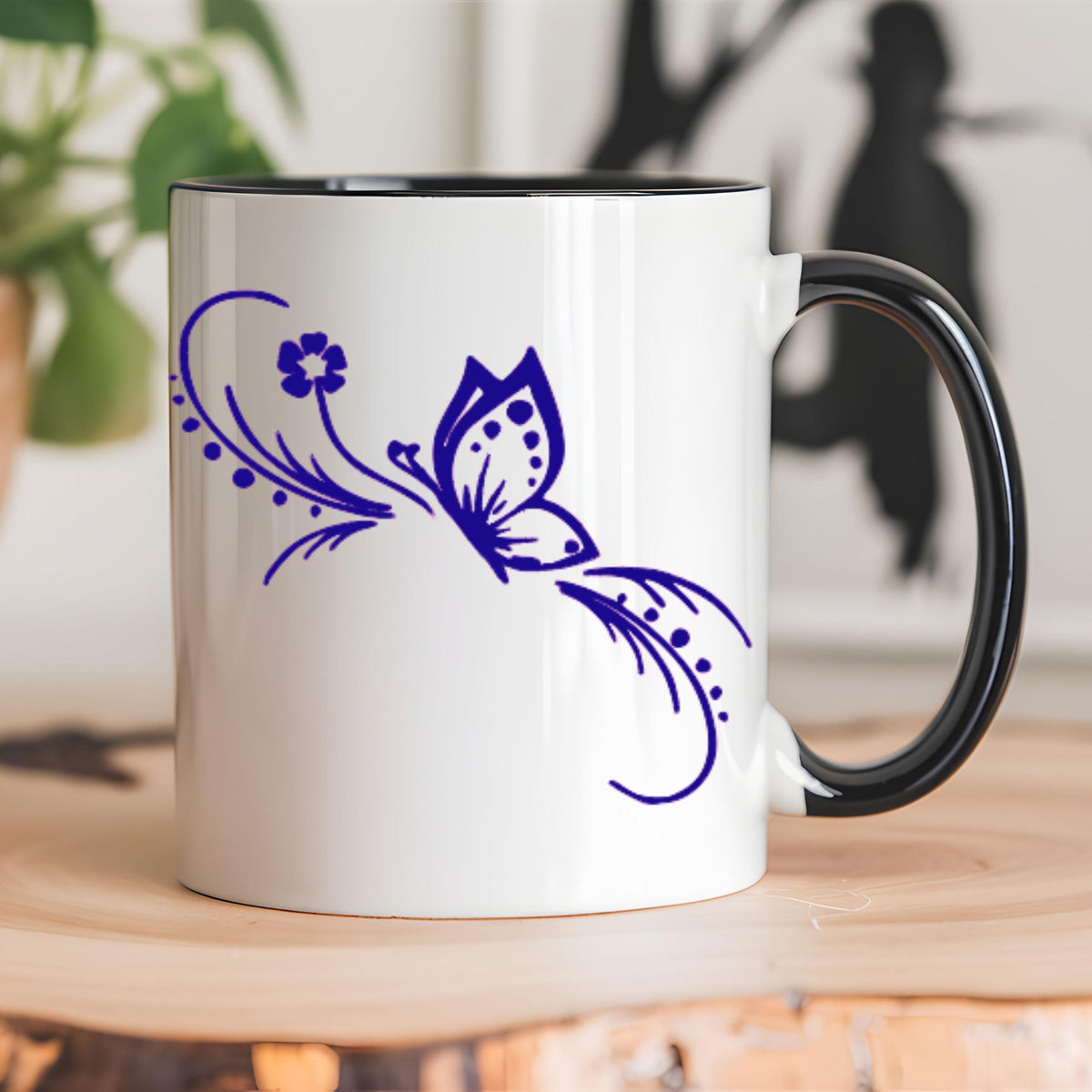 Beautiful Butterfly Vinyl Decal, Decal for Car Windows, Laptop, Phone, Water Bottle, Mug, Tumblers, Wall Art, Journals, Notebook, Skateboard